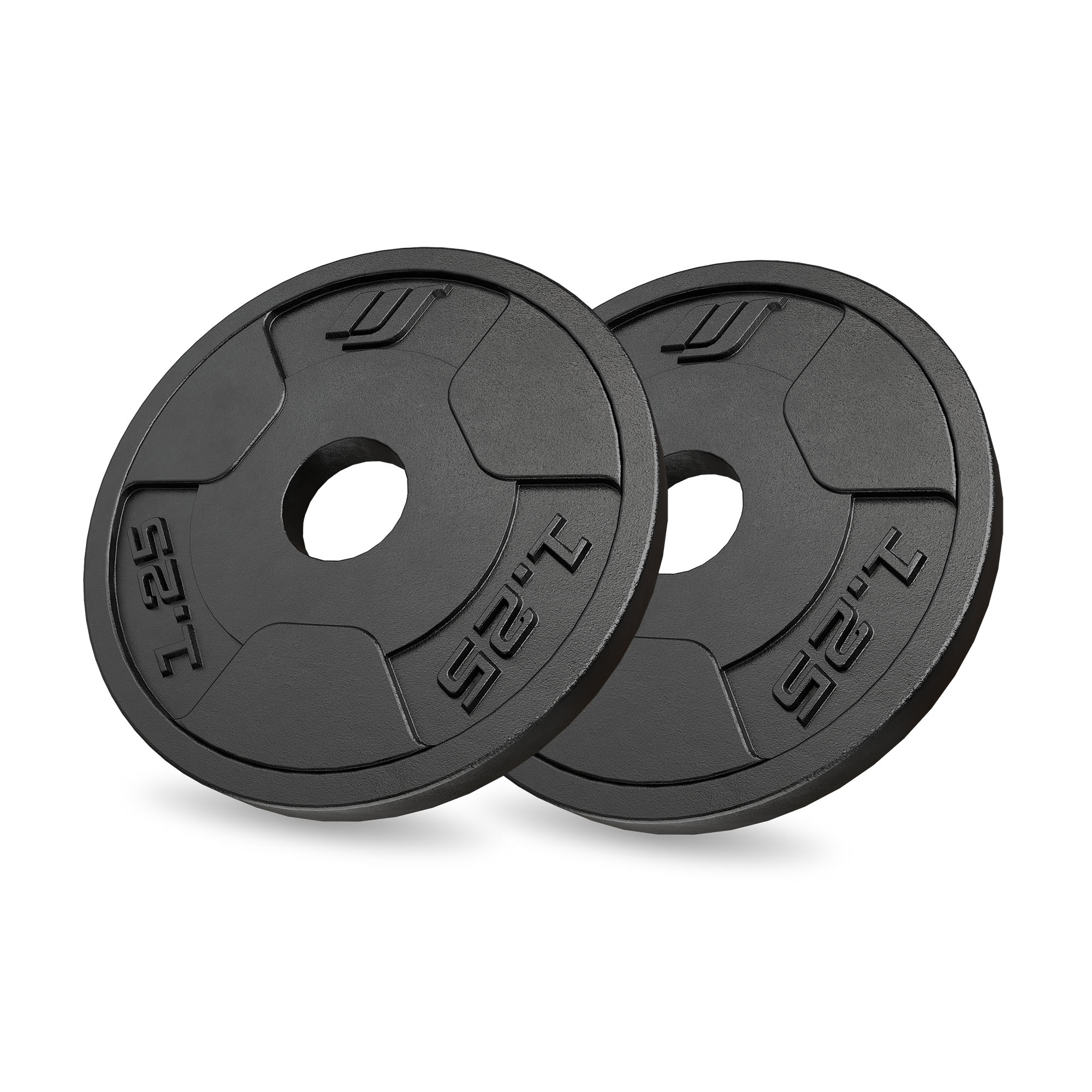 Set aus Gusseisen-Gewichtsscheiben 2 × 1,25 kg – Marbo Sport