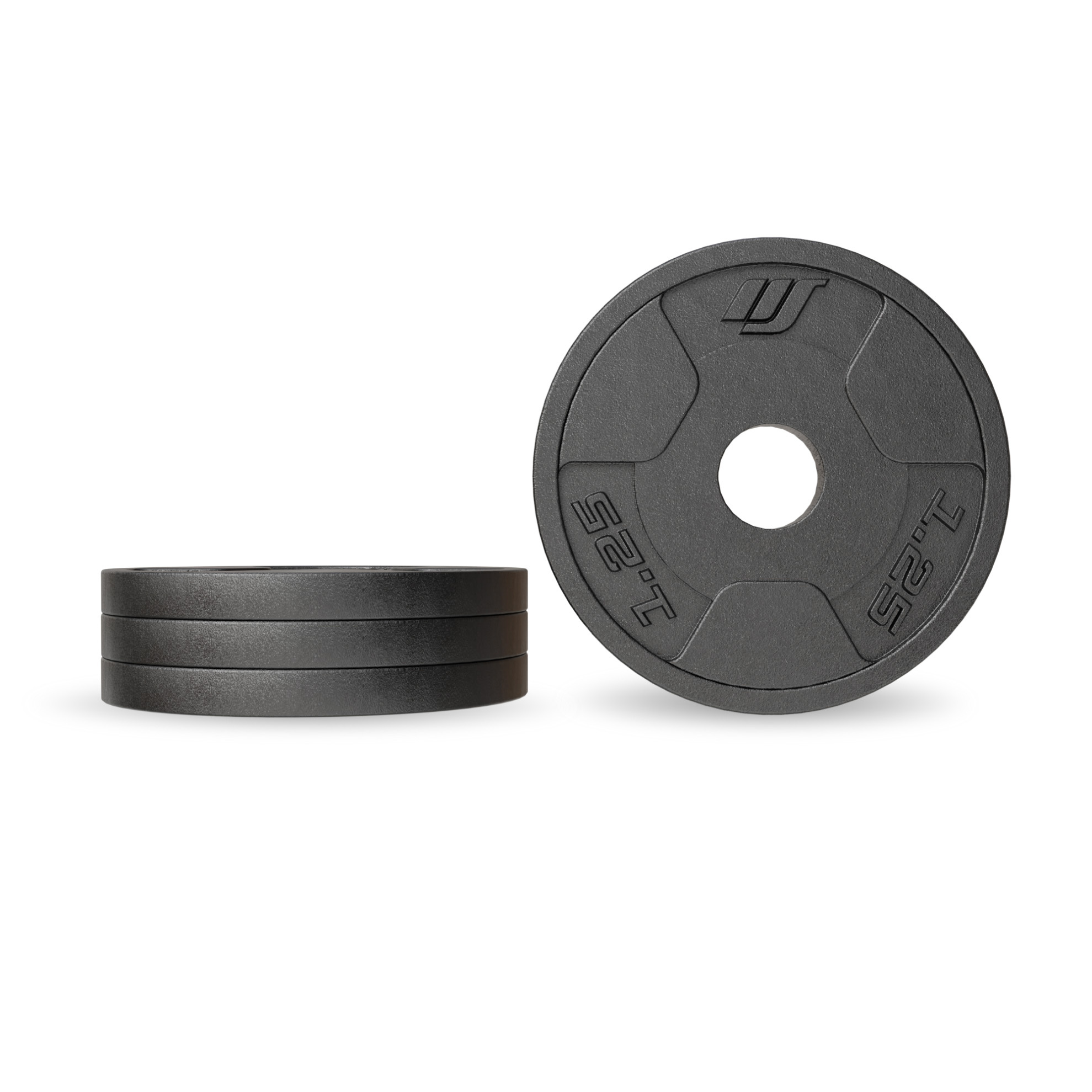 Set aus Gusseisen-Gewichtsscheiben 2 × 1,25 kg – Marbo Sport