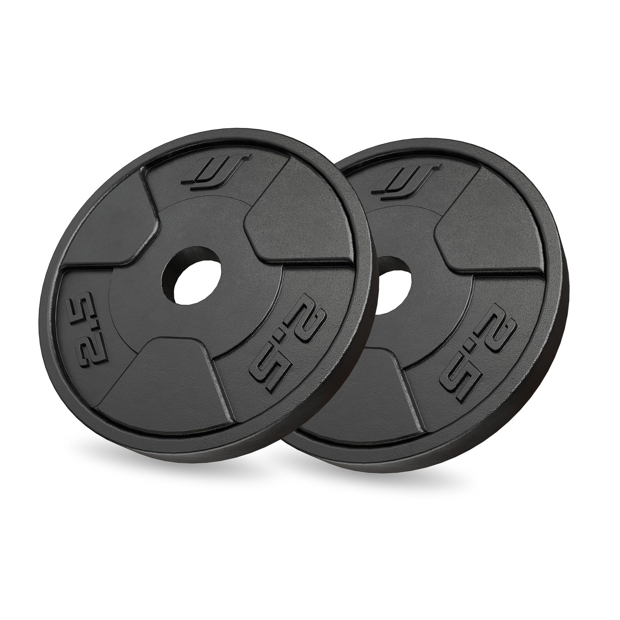 Set aus Gusseisen-Gewichtsscheiben 2 × 2,5 kg – Marbo Sport
