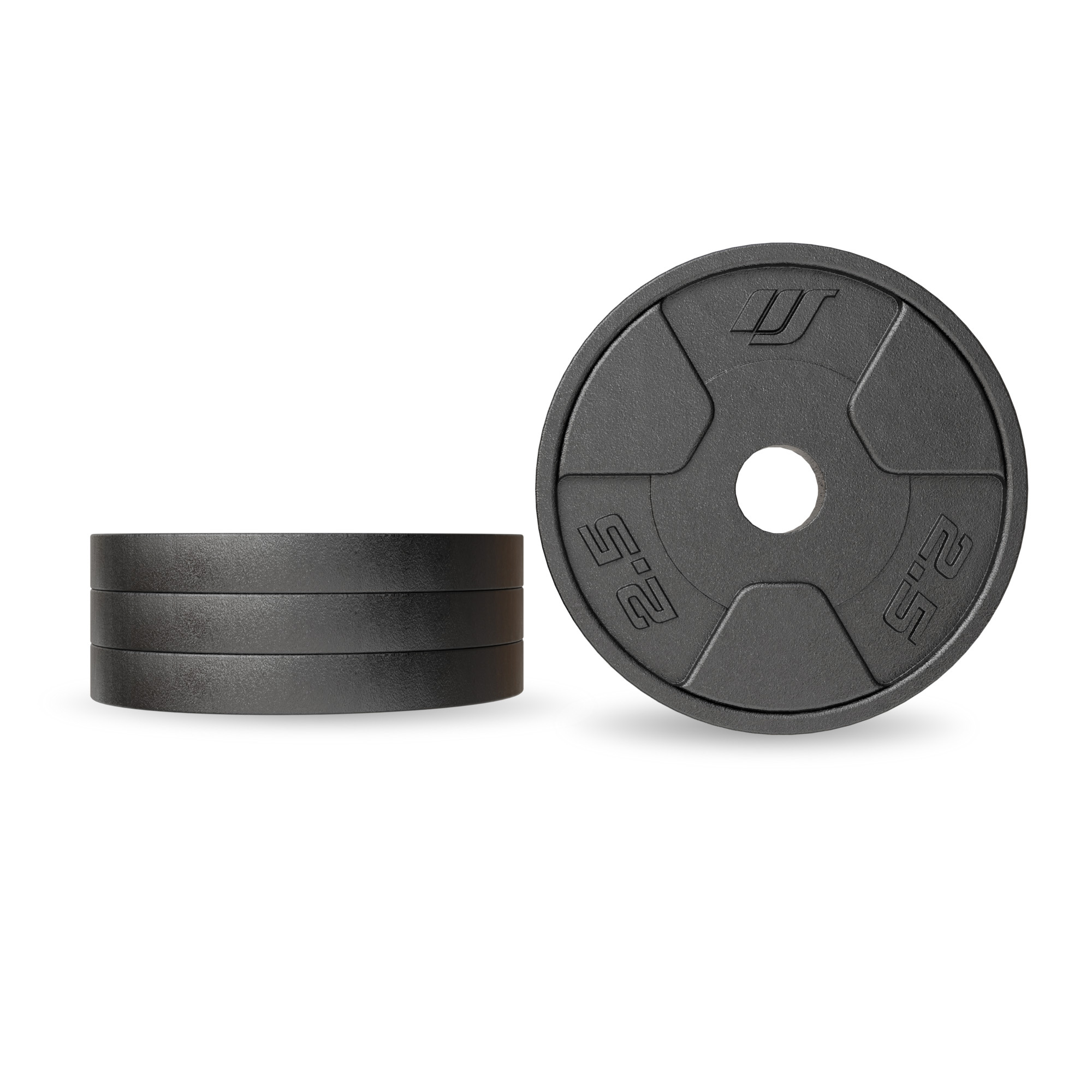 Set aus Gusseisen-Gewichtsscheiben 2 × 2,5 kg – Marbo Sport