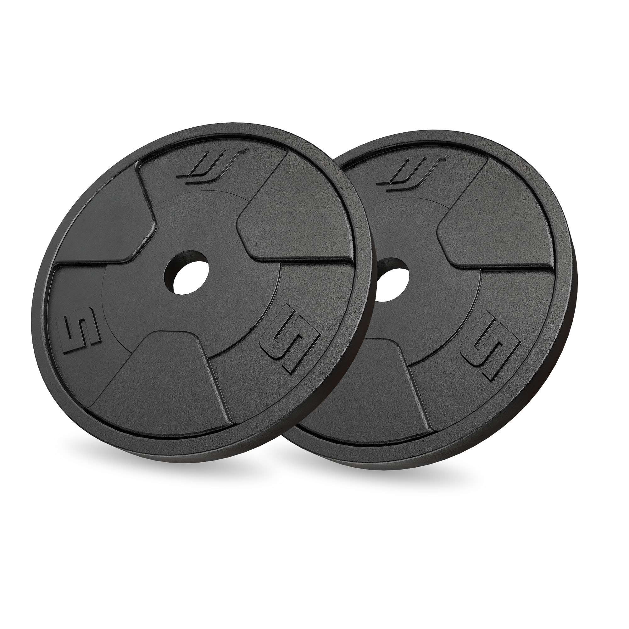 Set aus Gusseisen-Gewichten 2 x 5 kg - Marbo Sport