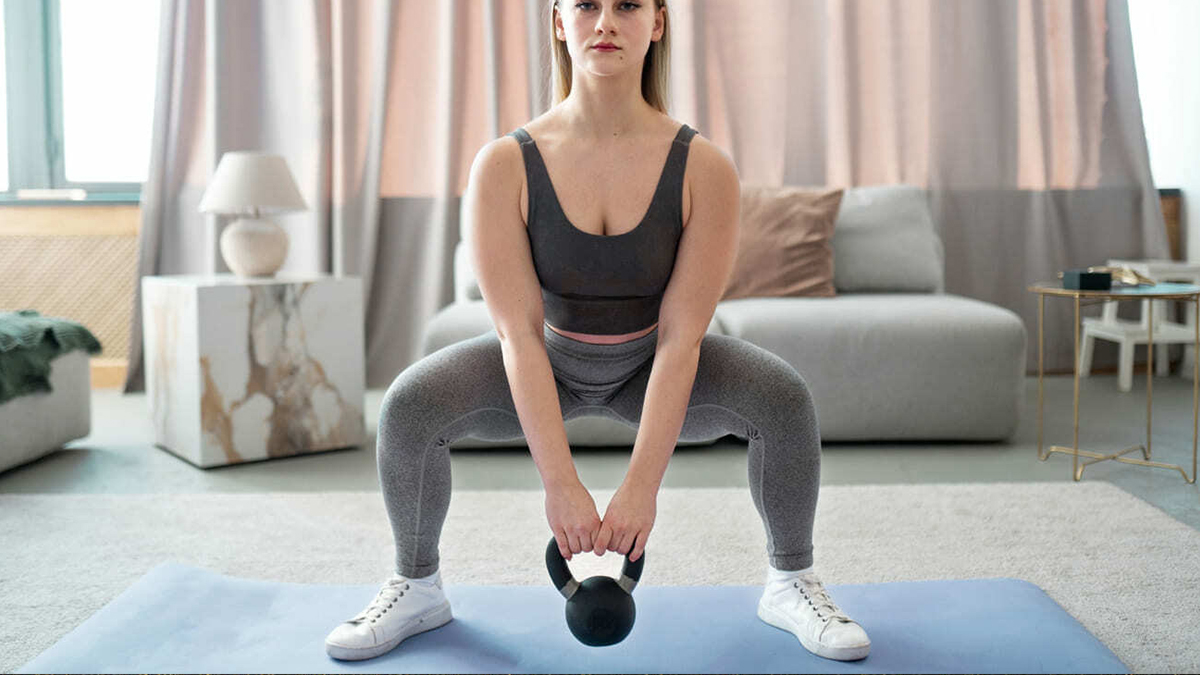 Kettlebell Deadlifts