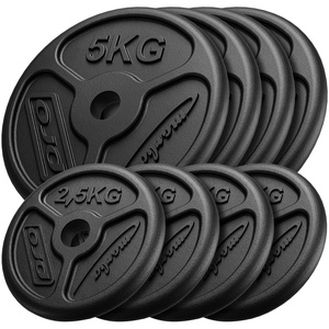 4 x 2,5 kg, 4  x 5 kg