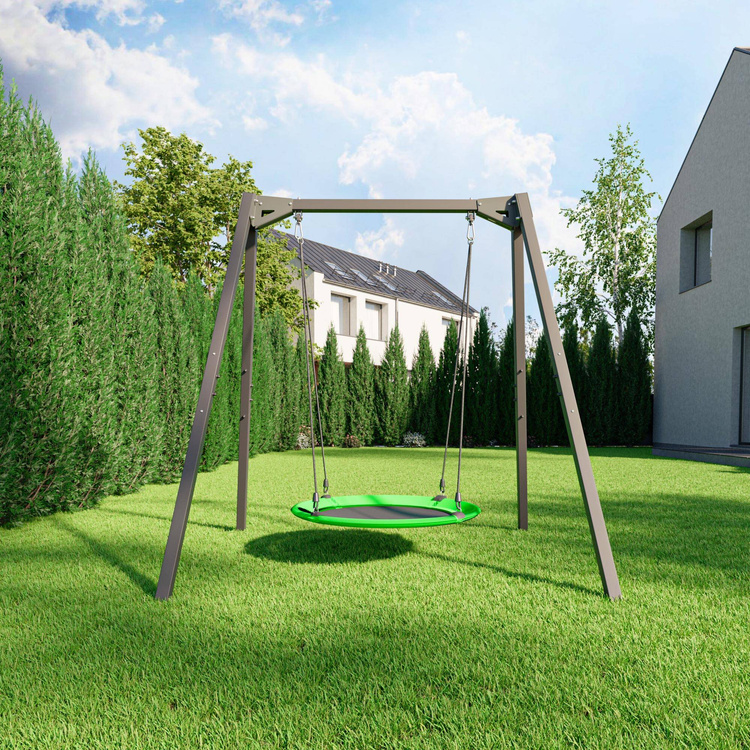 Einzelschaukel (Gestell) Breit Premium MO-015 - Marbo Sport