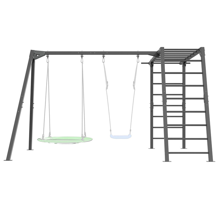 Doppelschaukel mit Lagern für Klettergerüst PREMIUM MO-018 - Marbo Sport