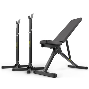 Set SG1 | Trainingsbank + Verstellbare Langhantelständer - SmartGym Fitness Accessories