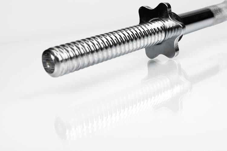 Sz-Hantelstange 30 mm 120 cm mit Sternverschlüsse MW-G120L-EX-SR - Marbo Sport