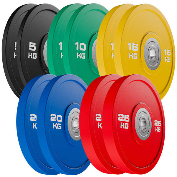 Polyurethan Bumper Plates Set (PU) 150kg - UpForm