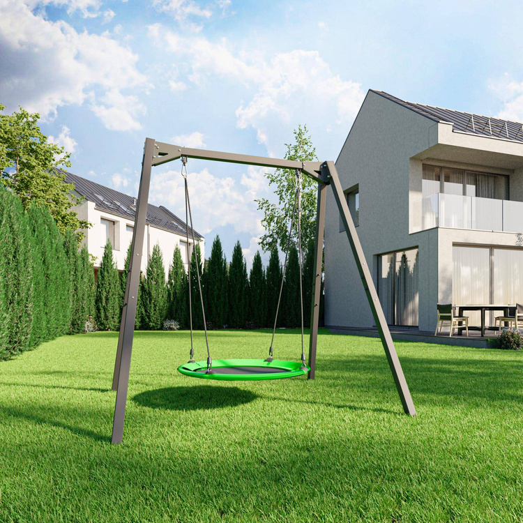 Einzelschaukel (Gestell) Breit Premium MO-015 - Marbo Sport