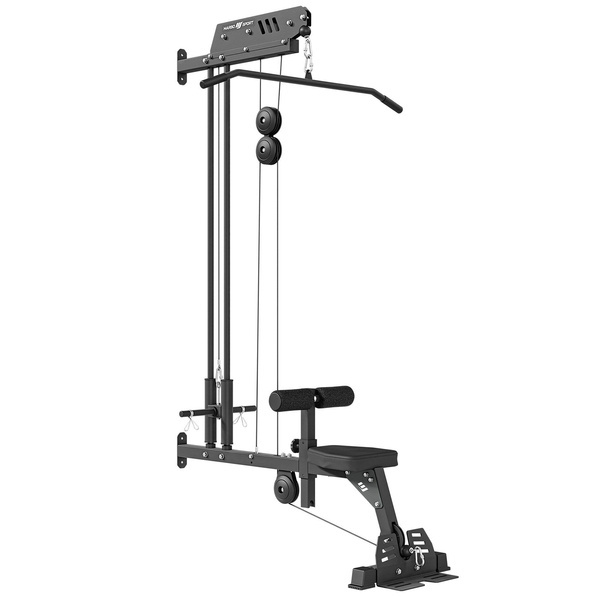 Latzug mit Sitz und Fußstütze MS-W104 2.0 - Marbo Sport