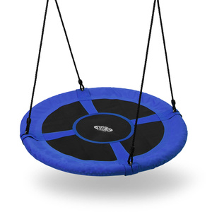 Storchennest Hängeschaukel Blau Ø100 cm - NILS