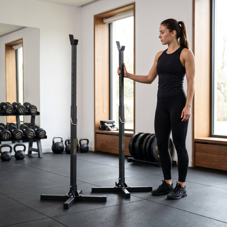 Hantelablage für Langhantel Verstellbar (2 Stück) SG-10 - SmartGym Fitness Accessories