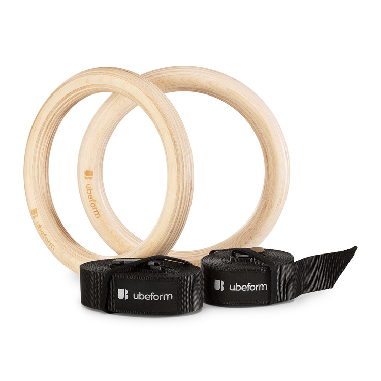 Gymnastikringe aus Holz - Ubeform