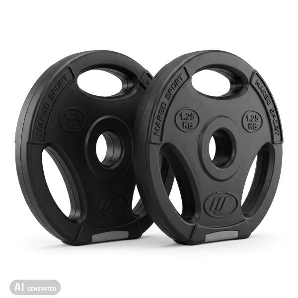 Set aus Komposit-Hantelscheiben 2 x 1,25 kg - Marbo Sport