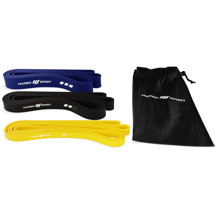 Trainingsbänder 3er Set 2080mm - Marbo Sport