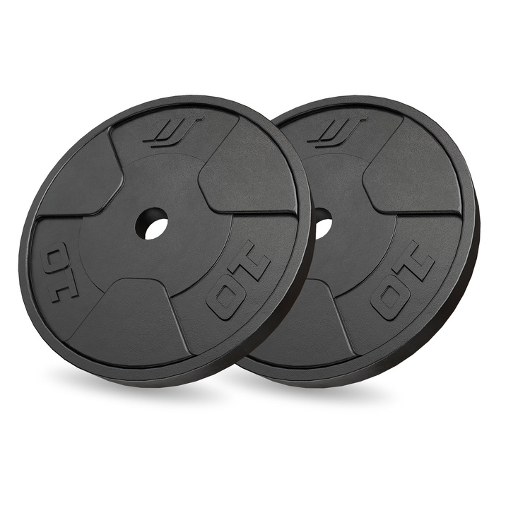 Set aus Gusseisen-Gewichtsscheiben 2 × 10 kg – Marbo Sport