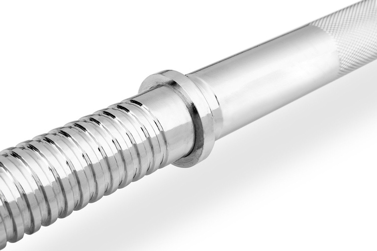 Verstärkte Langhantelstange mit Sternverschlüssen 30mm 167cm - Marbo Sport