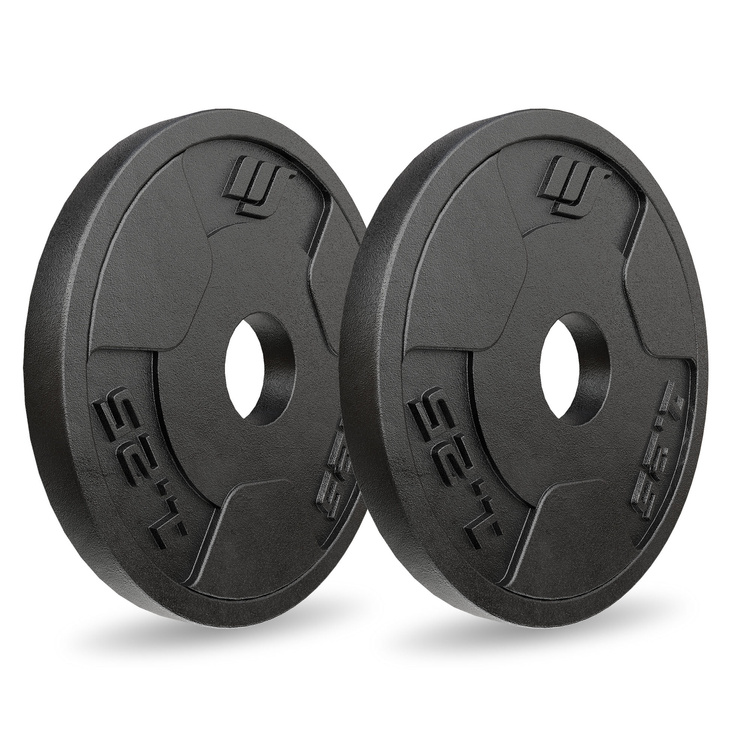 Set aus Gusseisen-Gewichtsscheiben 2 × 1,25 kg – Marbo Sport