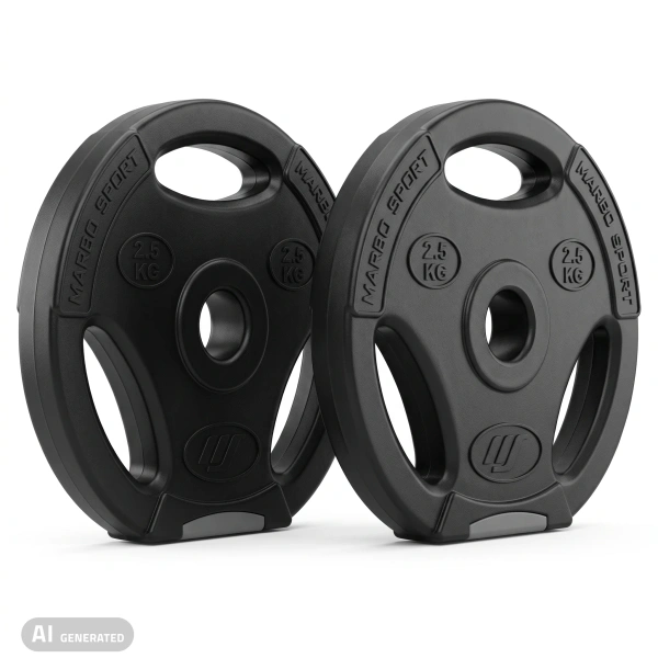 Set aus Komposit-Hantelscheiben 2 x 2,5 kg - Marbo Sport