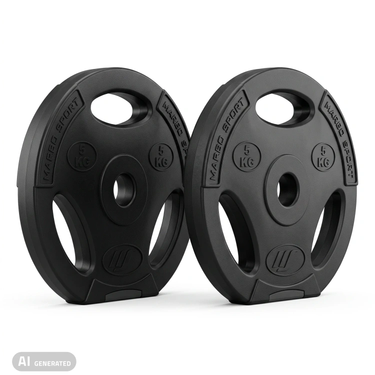 Set aus Komposit-Hantelscheiben 2 x 5 kg - Marbo Sport