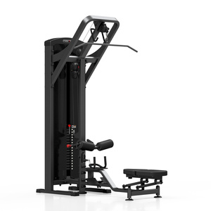 Latzug mit Ruderstation 150kg (schwarz) MP-U211 - Marbo Sport