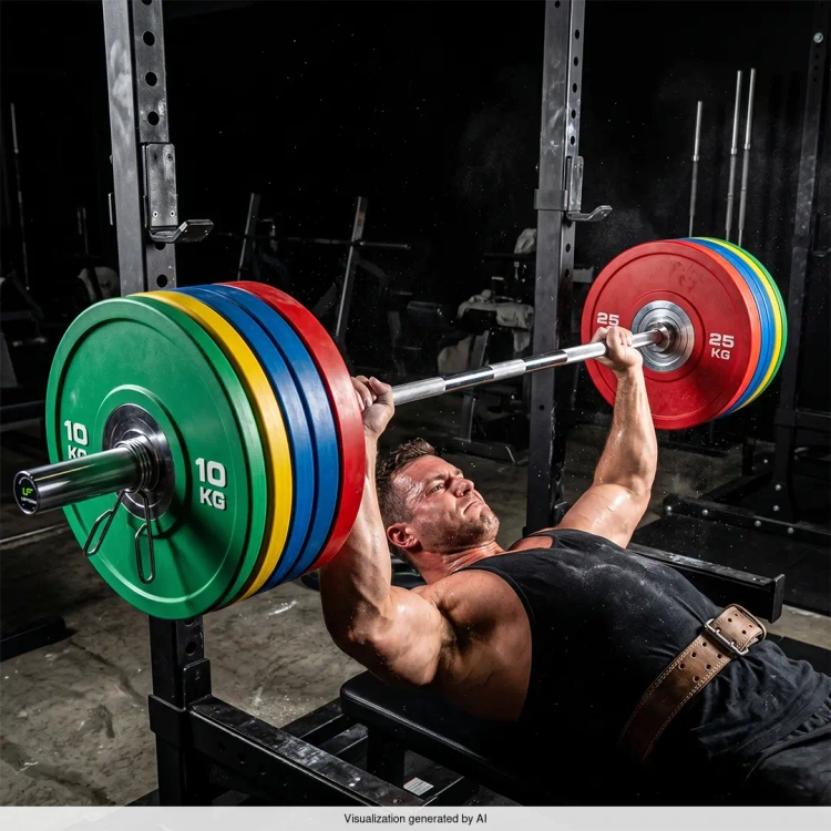 Polyurethan Bumper Plates Set (PU) 150kg - UpForm