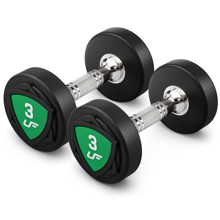 Satz Polyurethan-Hanteln 1-10kg (in Schritten von 1 kg) 110 kg - UpForm