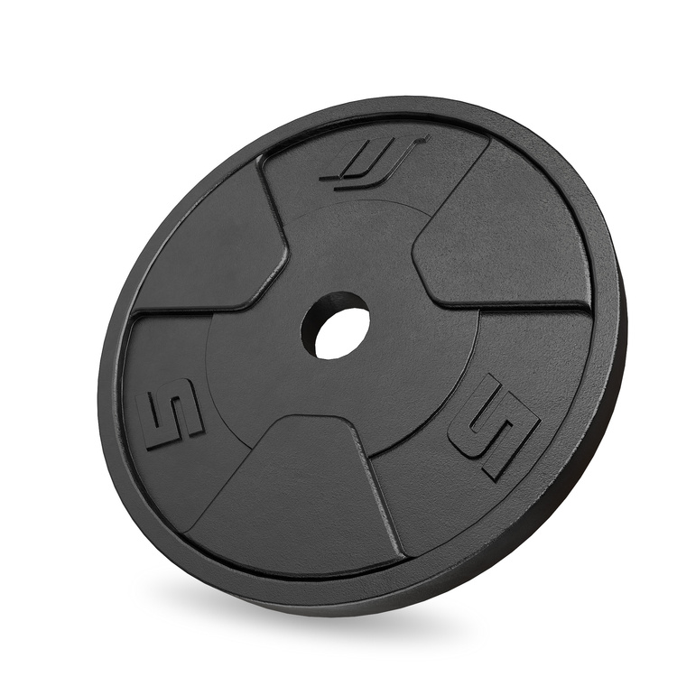 Set aus Gusseisen-Gewichtsscheiben 2 × 5 kg – Marbo Sport