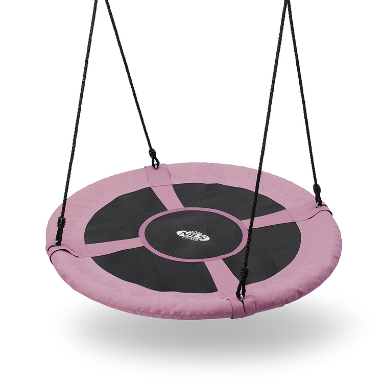 Storchennest Hängeschaukel Pink Ø100 cm - NILS