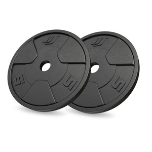 Set aus Gusseisen-Gewichtsscheiben 2 × 5 kg – Marbo Sport