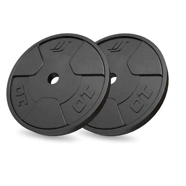 Set aus Gusseisen-Gewichtsscheiben 2 × 10 kg – Marbo Sport