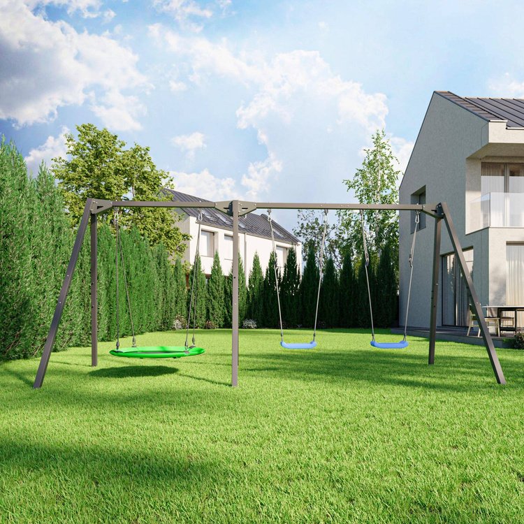Dreisitzigeschaukel (Gestell) Premium MO-014 - Marbo Sport