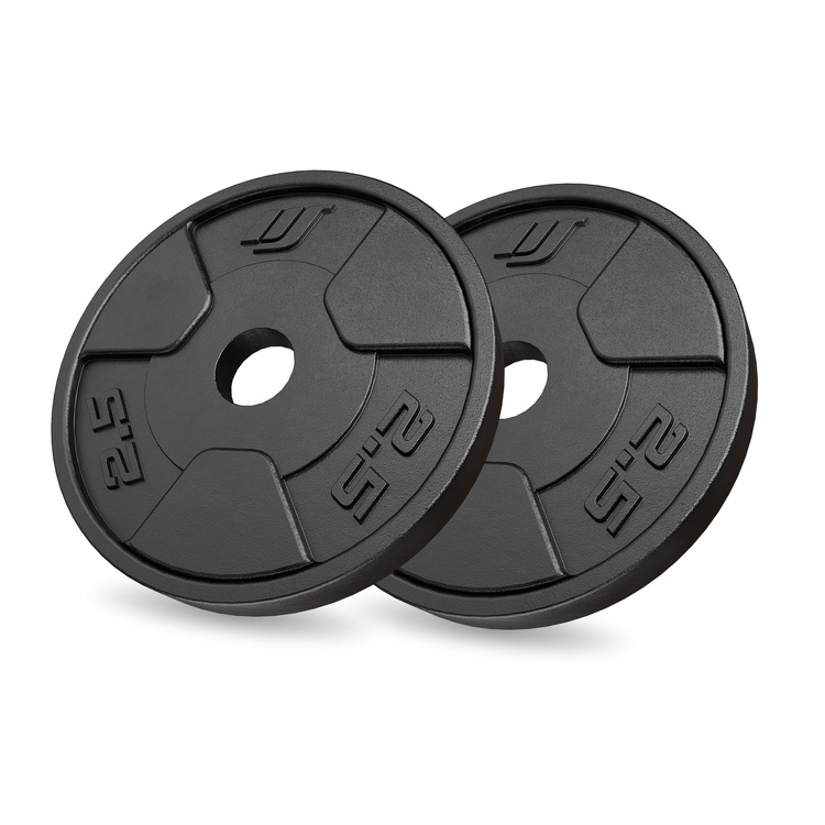 Set aus Gusseisen-Gewichtsscheiben 2 × 2,5 kg – Marbo Sport
