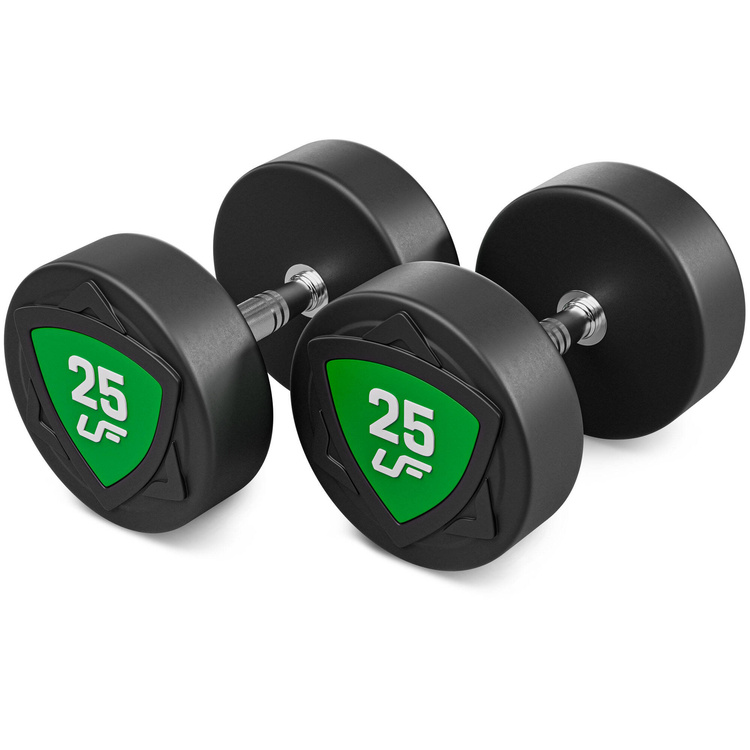 Polyurethan Kompakthanteln Set 2,5-25kg (in 2,5kg Schritten) - 275 kg - UpForm