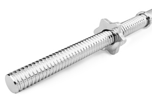 Verstärkte Langhantelstange mit Sternverschlüssen 30mm 167cm - Marbo Sport