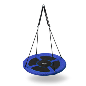 Storchennest Hängeschaukel Blau Ø100 cm - NILS