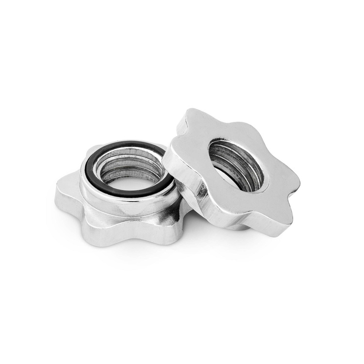 Set MWG1 | 2x Kurzhantelstange mit Sternverschlüssen durchmesser 30 mm 40 cm - Marbo Sport