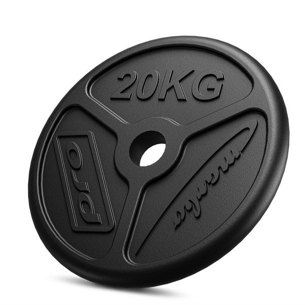 Olympia Hantelscheibe aus Gusseisen 20 kg mit ø51 mm Bohrung MW-O20-OLI - Marbo Sport