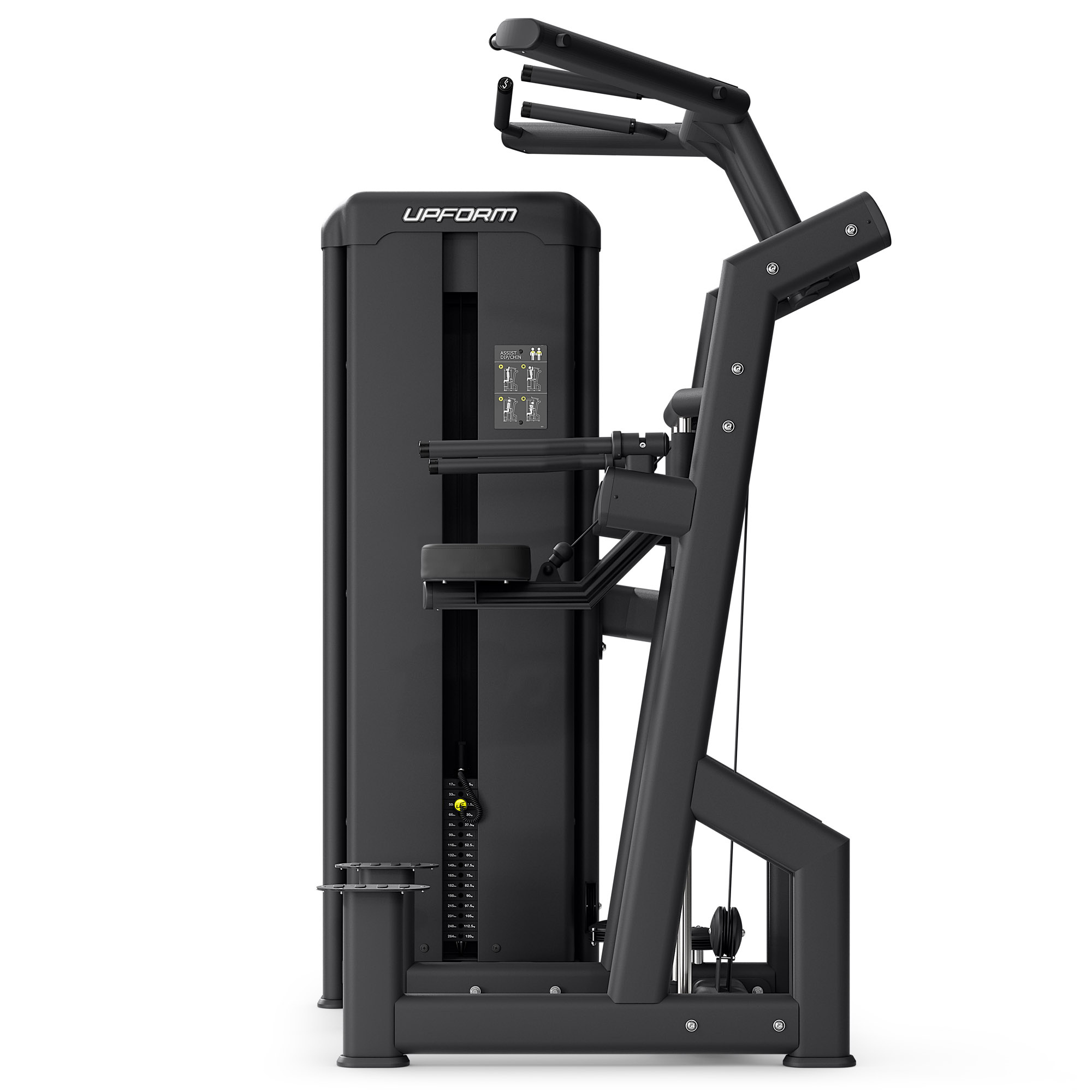 Professionelle Dip- und Klimmzugmaschine mit Unterstützung UR-U033 - UpForm