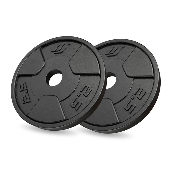 Set aus Gusseisen-Gewichtsscheiben 2 × 2,5 kg – Marbo Sport