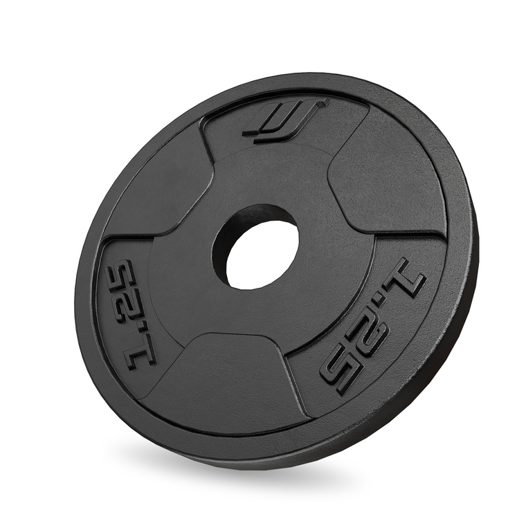 Set aus Gusseisen-Gewichtsscheiben 2 × 1,25 kg – Marbo Sport