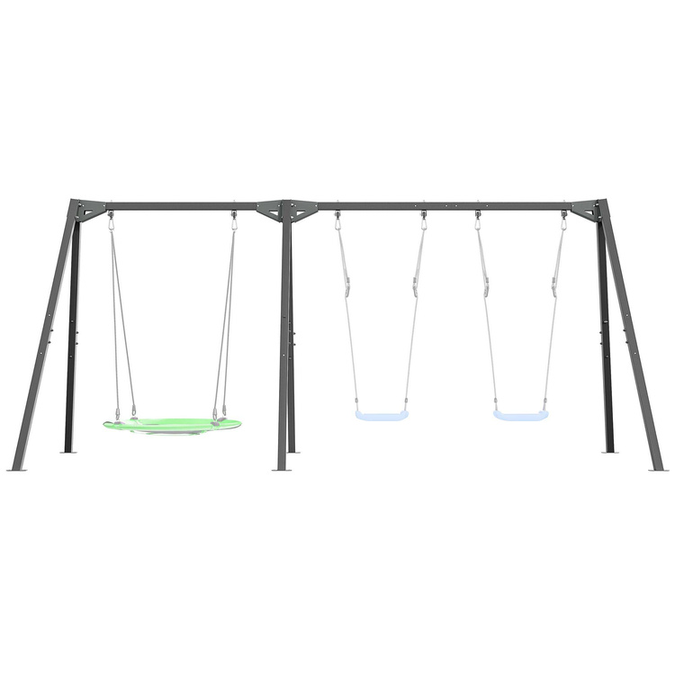 Dreisitzige Schaukel (Gestell) Premium MO-014 - Marbo Sport
