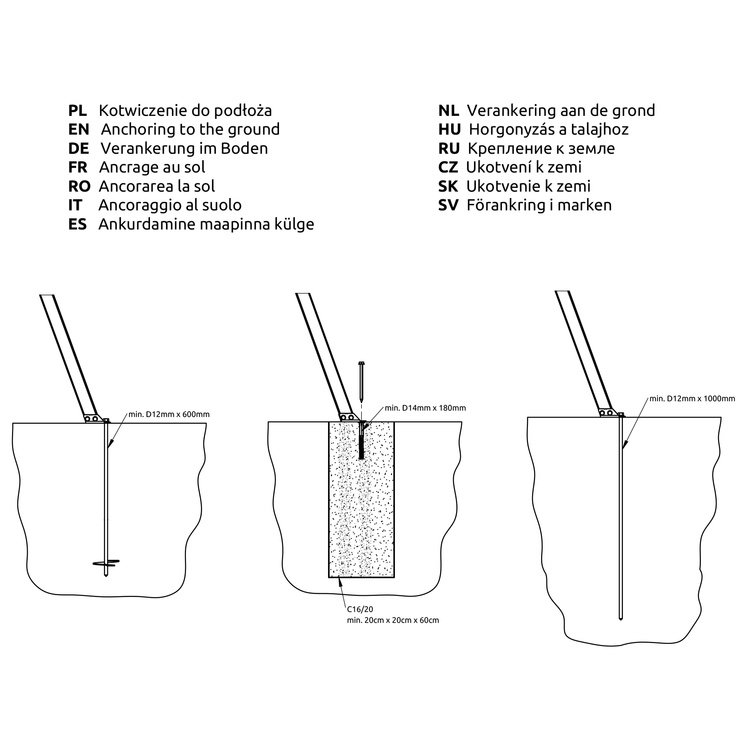 2-Sitzer Gartenschaukel (Gestell) MO-002 - Marbo Sport