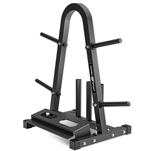 Hantelscheibenständer mit Stangenhalter und Hantelhalter MH-S007v2 - Marbo Sport