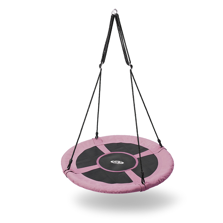 Storchennest Hängeschaukel Pink Ø100 cm - NILS