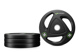Olympische Gewichtsscheibe Gummiert HQ 15 kg - UpForm