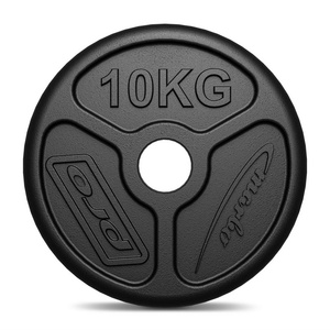 Olympia Hantelscheibe aus Gusseisen 10 kg mit ø51 mm Bohrung MW-O10-OLI - Marbo Sport